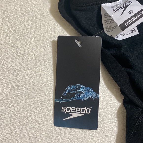 SPEEDO Endurance+ Flyback One-Piece Swimsuit w Block Adult Team Colors Size 30 - Picture 8 of 9